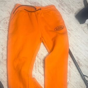 Von Dutch Vibrant Orange Joggers